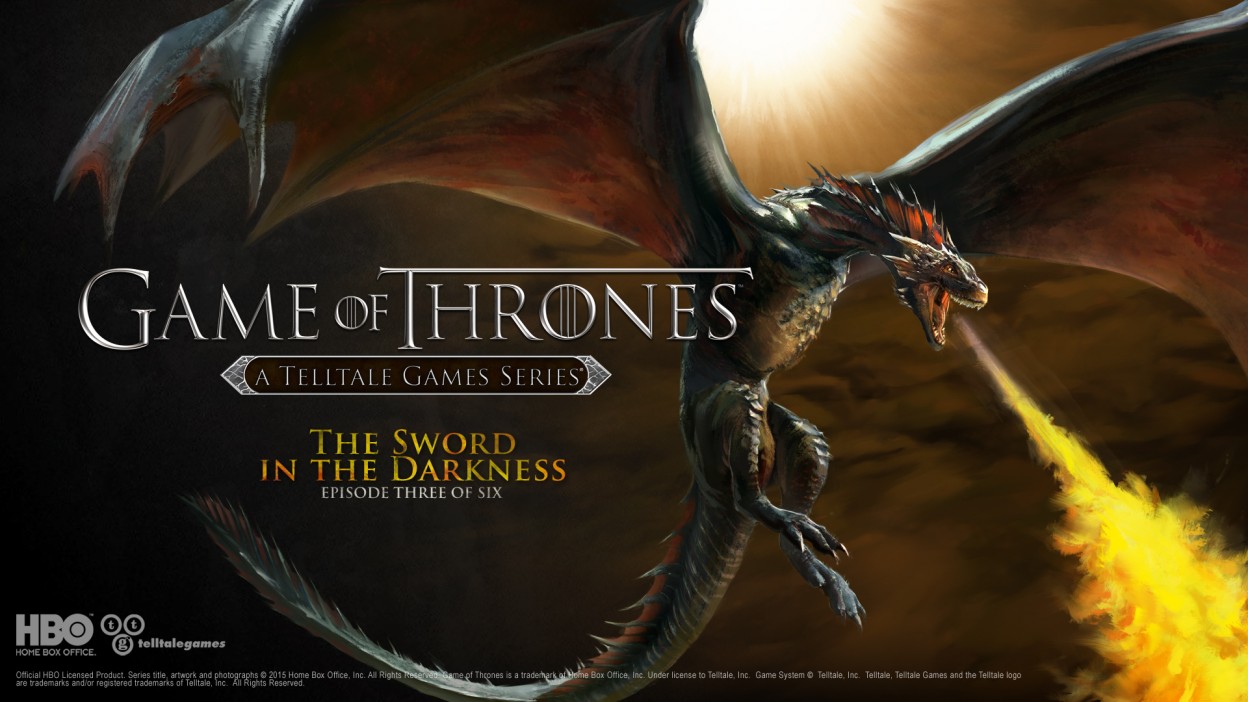 Первый промо-баннер к Game of Thrones – Episode 3: The Sword in the Darkness