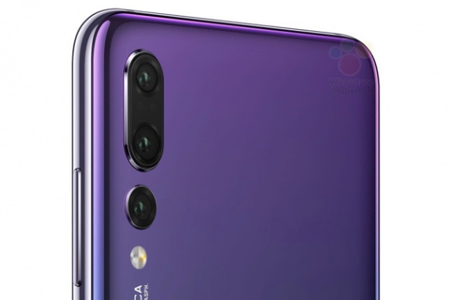 Смартфон Huawei P20 Pro получит тройную камеру с трёхкратным зумом