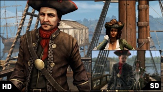 Сравнение SD и новой HD версии Assassin's Creed: Liberation HD