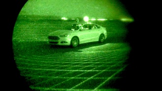 Роботизированный Ford успешно прошел испытания в полной темноте
