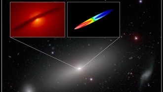 Вес черной дыры поразил ученых
