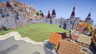 В Minecraft создали Новиград из «Ведьмака 3»