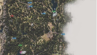 Days gone карта каскады
