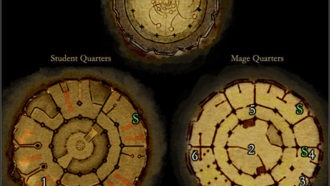 Dragon age карта башня круга