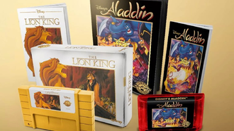 Картриджи с Aladdin и The Lion King будут продаваться по 6 500 рублей