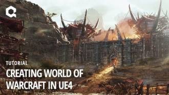Как выглядят Врата Оргриммара из WoW на движке Unreal Engine 4
