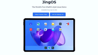 JingOS – аналог iPadOS на базе Linux