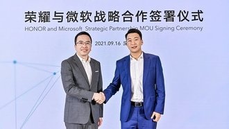 Honor объявила о стратегическом партнерстве с Microsoft