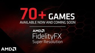 AMD представила более 70 игр с поддержкой технологии FidelityFX Super Resolution