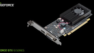 GeForce GT 1010 от NVIDIA уступает даже интегрированной графике Intel Iris Xe