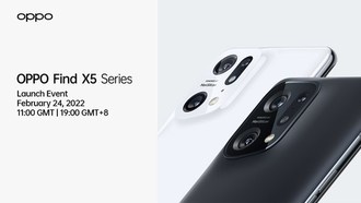 Смартфоны серии OPPO Find X5 будут представлены 24 февраля