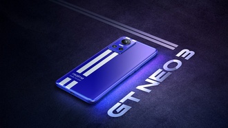 Официальный рендер Realme GT Neo3 демонстрирует дизайн будущего смартфона