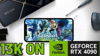 Genshin Impact запустили в разрешении 13K на видеокарте NVIDIA GeForce RTX 4090