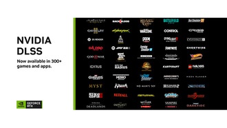 Технология NVIDIA DLSS уже доступна в более чем 300 играх и приложениях
