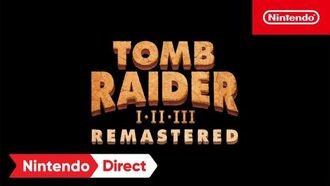 Анонсированы официальные ремастеры первых трех частей серии Tomb Raider