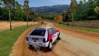 Вышла игра Old School Rally, напоминающая Colin McRae Rally 2.0